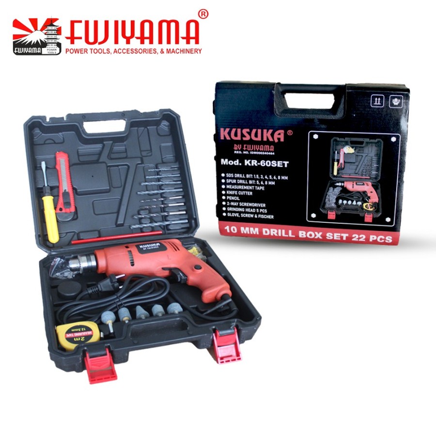 Mesin Bor Listrik Rumahan Bor Listrik 10mm Bisa Bor Kayu Dan Besi Kusuka By Fujiyama Japan