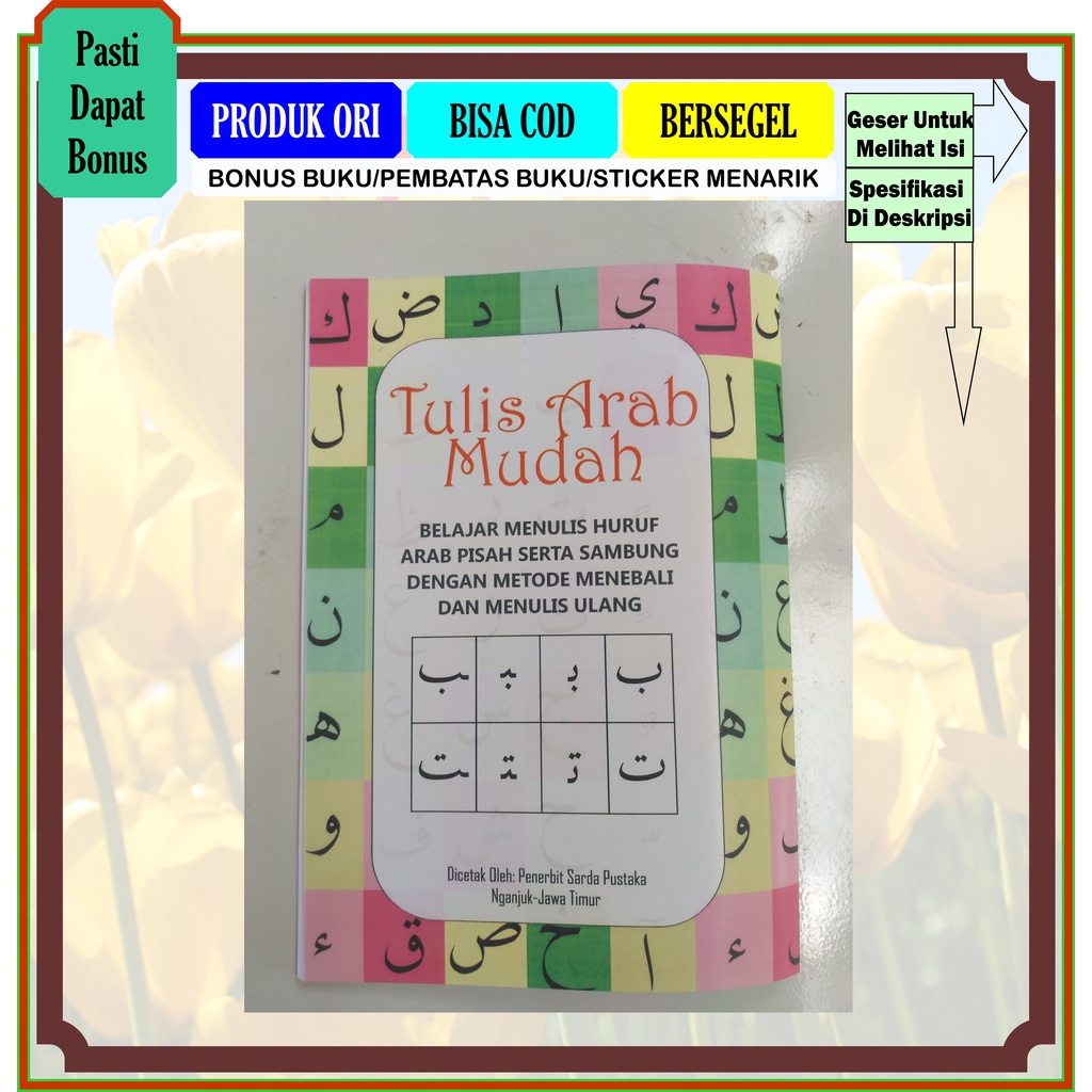 Tulis Arab Mudah / Belajar menulis huruf arab