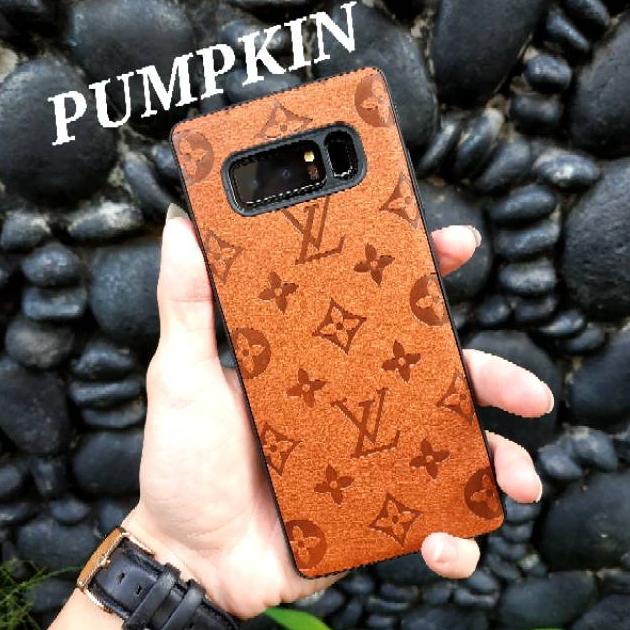 Terlaris Iphone X / Xs  Xs Max  Xr  Iphone 11  11 Pro  11 Pro Max - Lv Emboss Soft Case Skin Leather