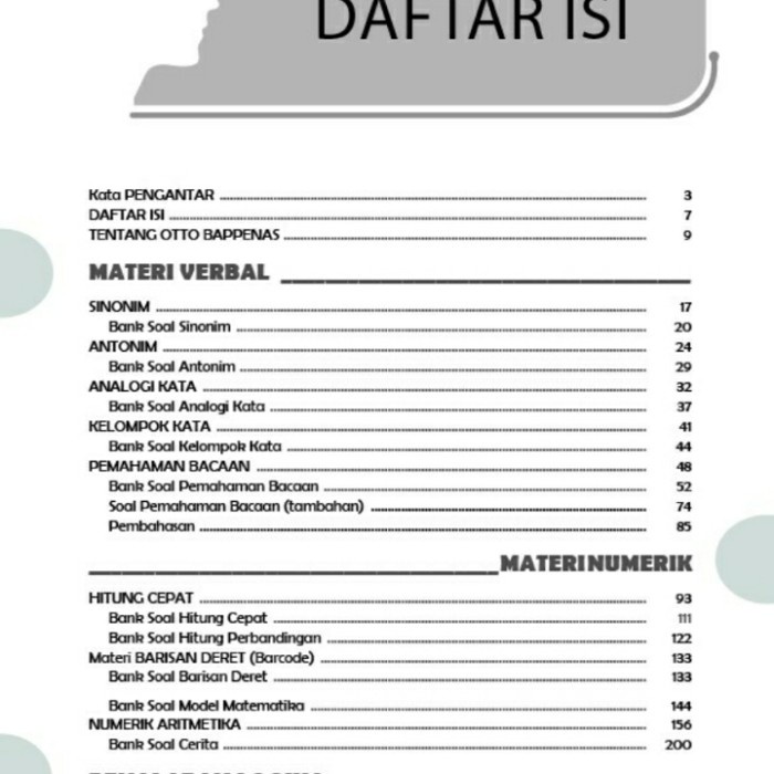MUST HAVE BUKU TPA BIDIK SCORE700+TPA OTO BAPPENAS S2/S3 PASCA SARJANA 2022 202 TERLARIS