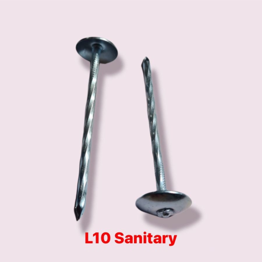

Paku Seng Ulir 3" Inch / Paku Payung Ulir Galvanis / Paku Asbes Ulir CURAH 3" Inch PER 1dus
