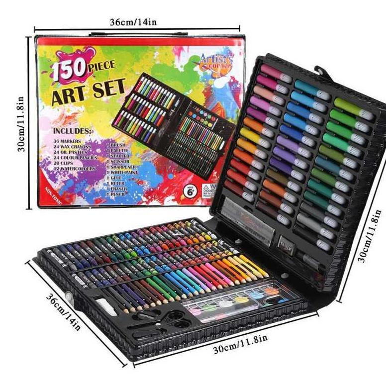 

Crayon 150 208 pc Art Set Oil Pastel Krayon Pascola Greebel Alat Menggambar Buku Tulis JoykoKerayon Cat Warna Artist Murah Titi