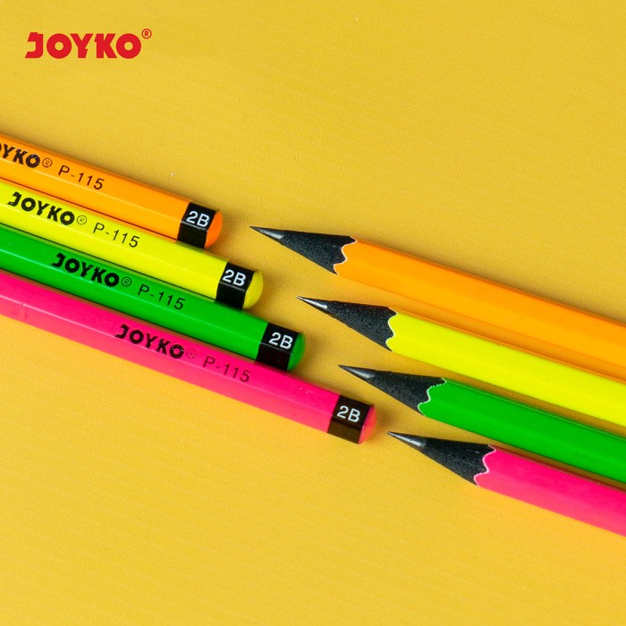 

Pencil / Pensil Joyko P-115 / 2B / 1 Box 12 Pcs