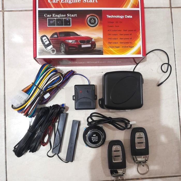 Engine Starter Stop Button Tombol Stater Nyala Mati Mobil Universal