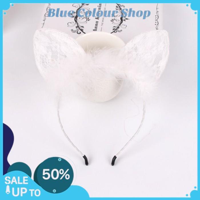 BANDO KELINCI / BANDO LACE / BANDO KUCING / AKSESORIS RAMBUT - L25