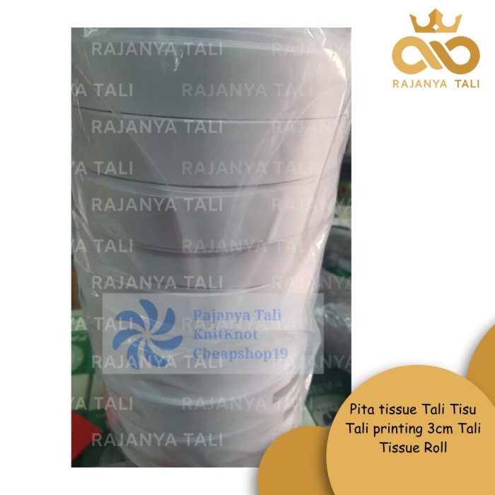 

Terlaris Pita Tissue Tali Tisu Tali Printing 3Cm Tali Tissue Roll