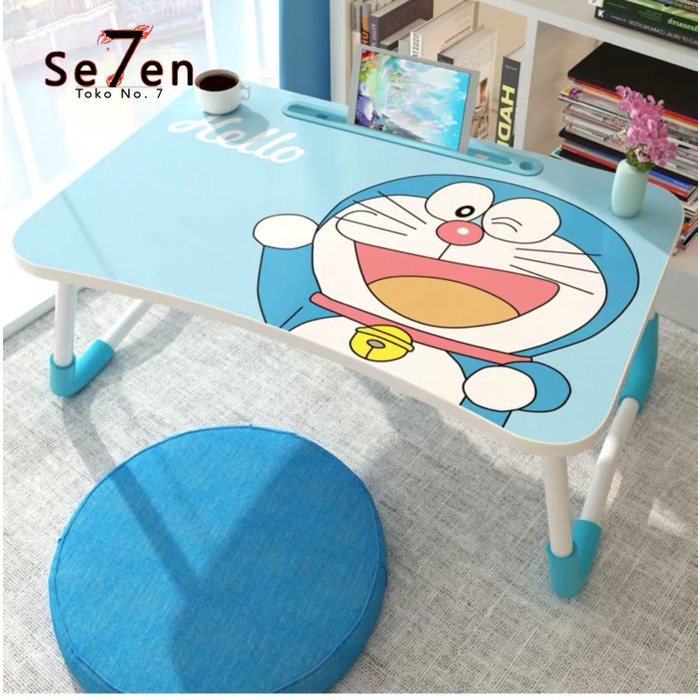 Best Seller Meja Lipat Doraemon/Meja Laptop/Meja Lipat Anak/Meja Lipat Laptop