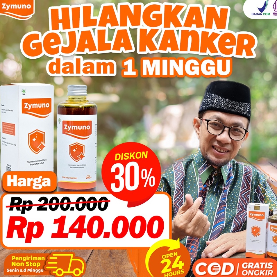 

[KODE PRODUK VYHPP9765] Zymuno - Vitamin Herbal Terapi Penyembuhan Kanker Tingkatkan Imun