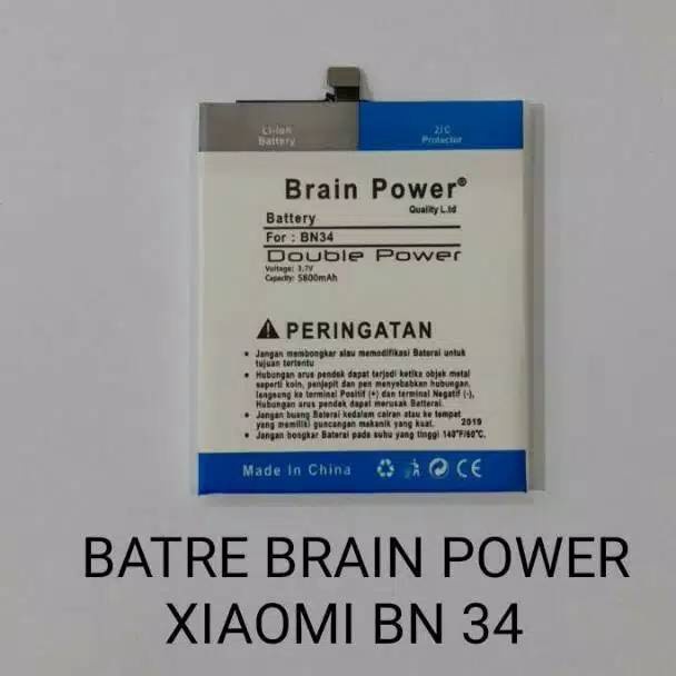 Termurah Batre bt xiaomi Redmi 5A BN34 doubel power