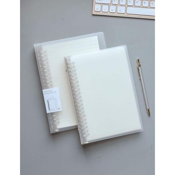 

Buku Binder A5 / Buku Binder B5 / Buku Binder Cover Mika Transparant
