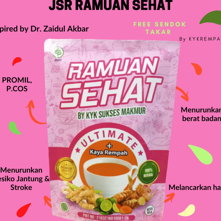 

✓ RAMUAN SEHAT ULTIMATE /JSR PROMIL/DIET /SEGALA IKHTIYAR SEHAT