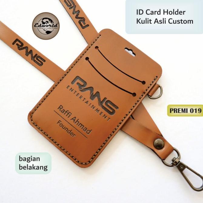 

Id Card Holder - Kulit Sapi Asli 2 Slot Card