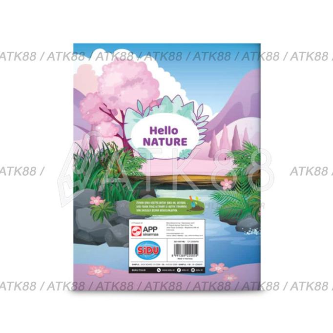 

Buku Tulis Sidu Sinar Dunia 58 Lembar Pak Isi 10 Buku