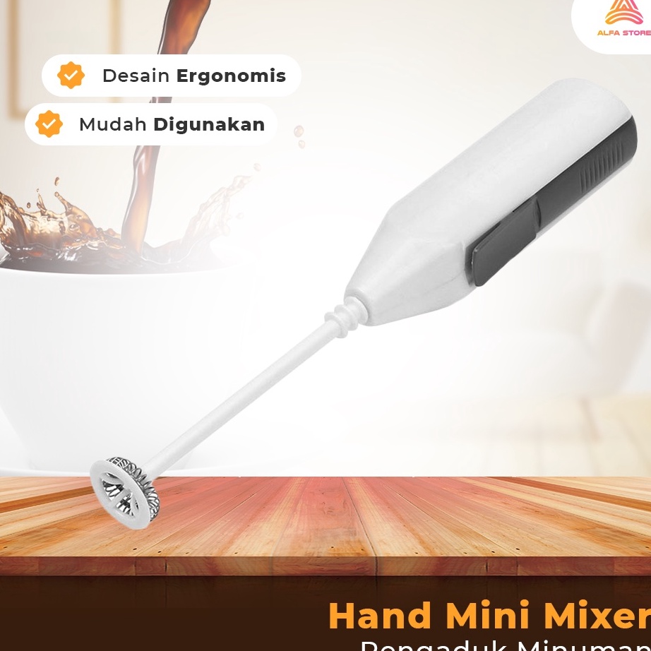 COD✔️ Hand Mini Mixer Portable Pengaduk Minuman