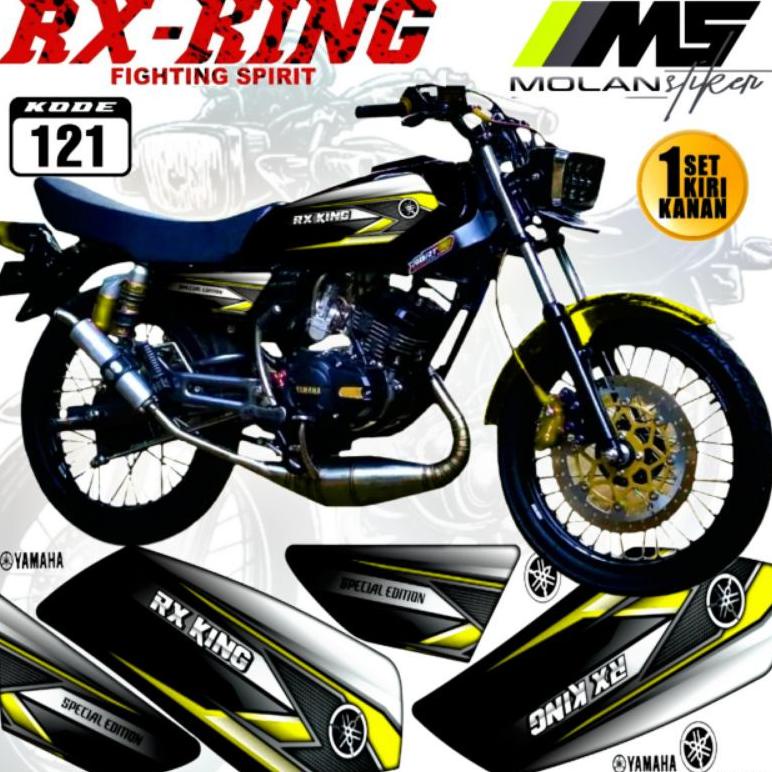 Diskon Decal Sticker Striping Variasi Rx King 135 Racing Concept - Yamaha Rx King 135 2Tak - Rx Spes