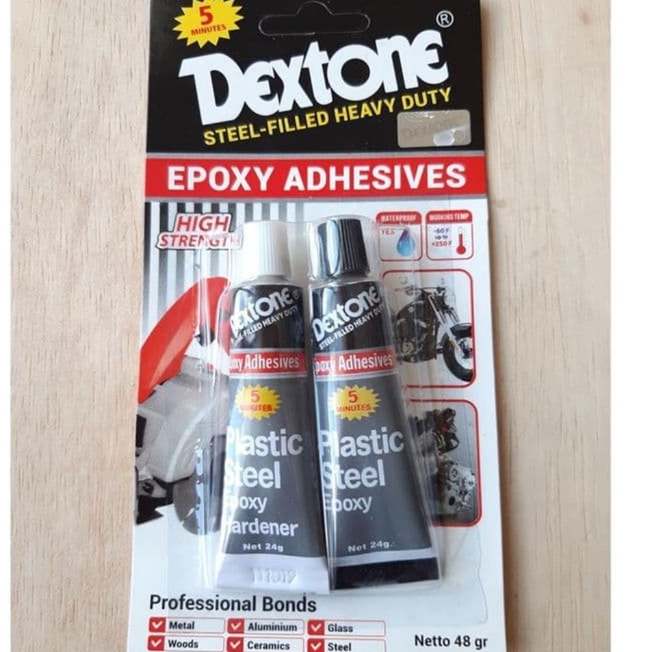 

[KODE PRODUK JSNER9953] DEXTONE LEM BESI CAMPUR EPOXY 5 Menit Kering MURAH BAGUS SUJ