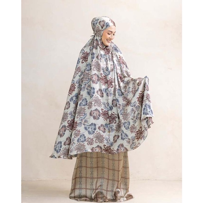 AZIZA PRAYER SET - MUKENA MOTIF SILKY PREMIUM