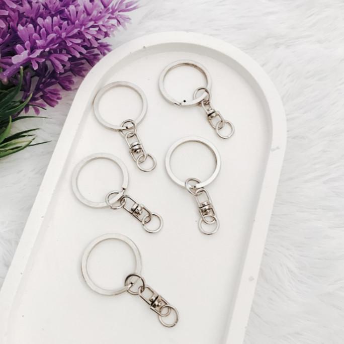 Ring Gantungan Kunci Tebal / Putar