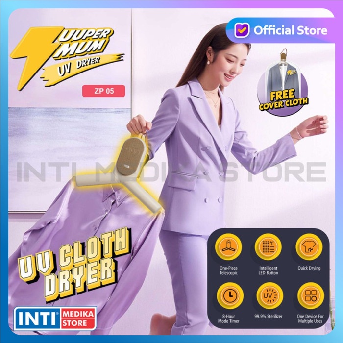 Terlaris Zuupermum - Uv Cloth Dryer Zp05 Pengering Pakaian Uv Portable
