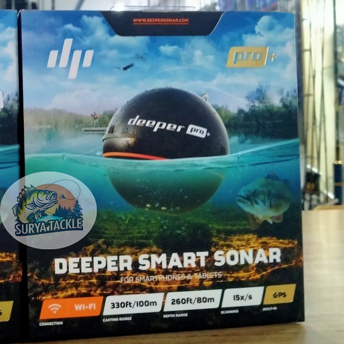 Terlaris Deeper Pro+ Smart Sonar Fish Finder Fishfinder