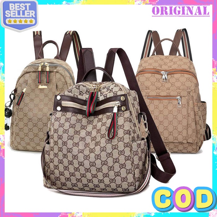 Tss Cewek Remaja Sma Kuliah Beckpack Fashion Korean Style Ranael Randel Tansel Korea Pungung Ramsel 