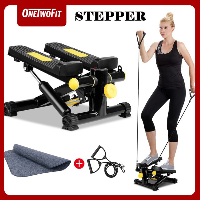 Terlaris Onetwofit Stair Steppers Steppers Tangga Bisu Alat Olahraga