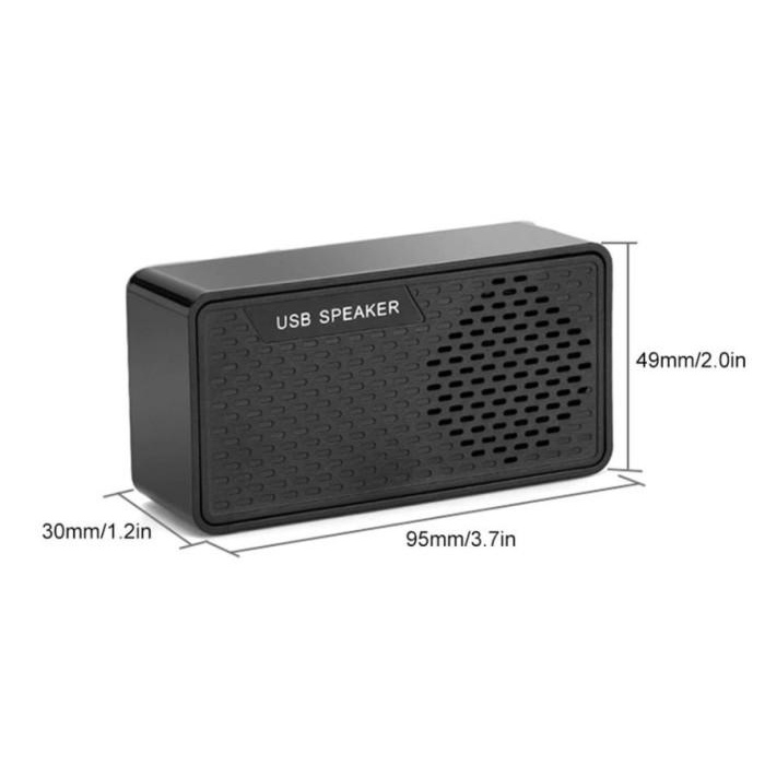 Hk-5007 Portable Mini Computer Speaker Usb Wired Speakers 3W