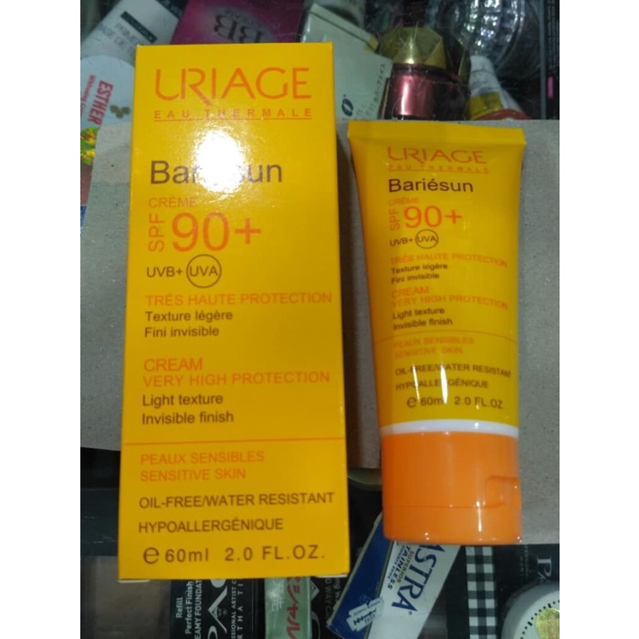 GRATIS ONGKIR sunblock uriage eau thermale bariesun creme spf 90 (original france)