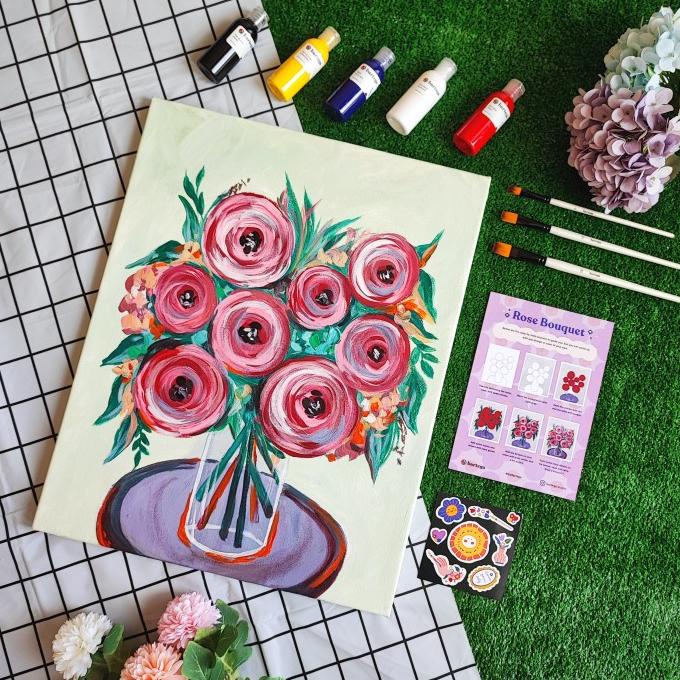 

Painting Set - Lukisan Bunga Mawar