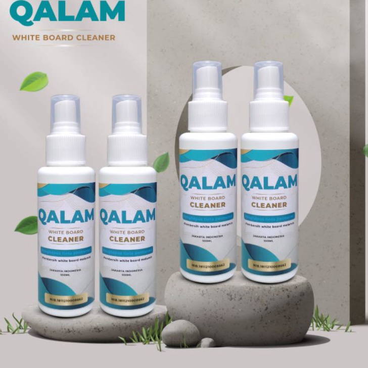 

[KODE PRODUK 6WYZ98476] cleaner whiteboard / pembersih papan tulis melamin/ pembersih tinta permanen QALAM uk 100ml