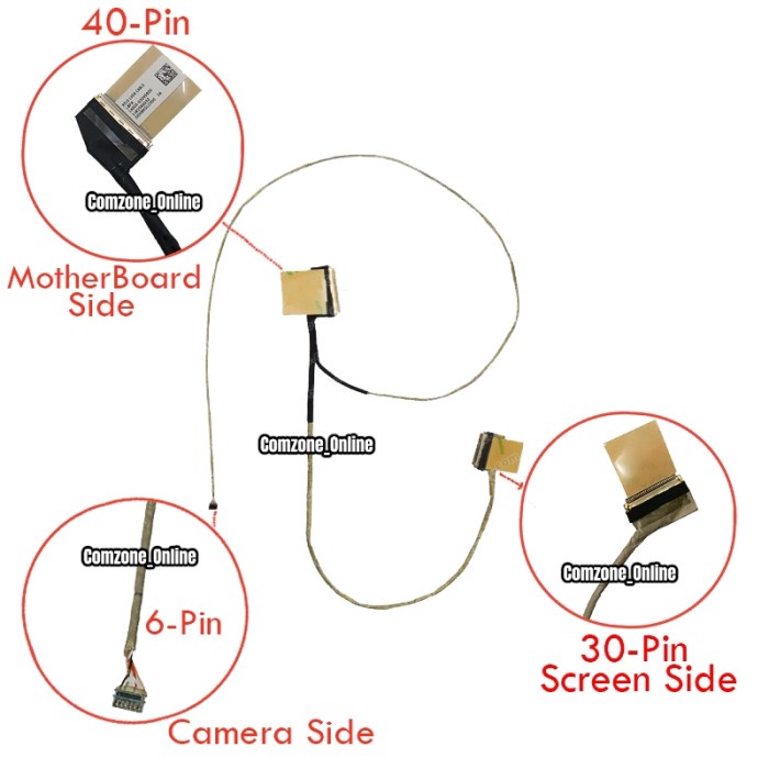 Terlaris Kabel Lcd Flexible Lvds Asus X510 X510Ua X510Ur Kblfl90