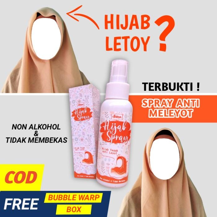 (( BISA COD) DHISYA SPRAY HIJAB ANTI LETOY SPRAY JILBAB TRAVELLING ANTI LETOY LEPEK