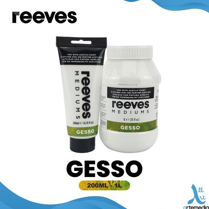 

Medium Cat Akrilik Reeves Gesso Primer Acrylic Medium