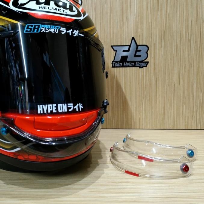 Ready Spoiler Moutvent Arai RX7X , RR5 , Astro , Quantum J AFTER MARKET Terlaris