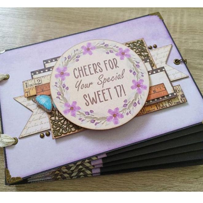 New Scrapbook | Kado Custom | Kado Ultah | Album Foto