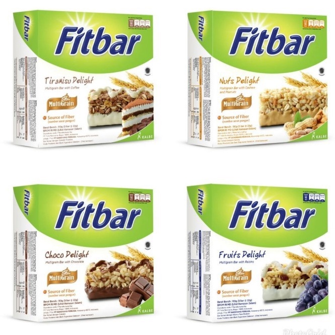 

➙Promo➻ 8PZAL Fitbar Multigrain 110 gr ( 5 x 22 gr) / Fit Bar Snack Rendah Kalori Z98 ➥Terlaris