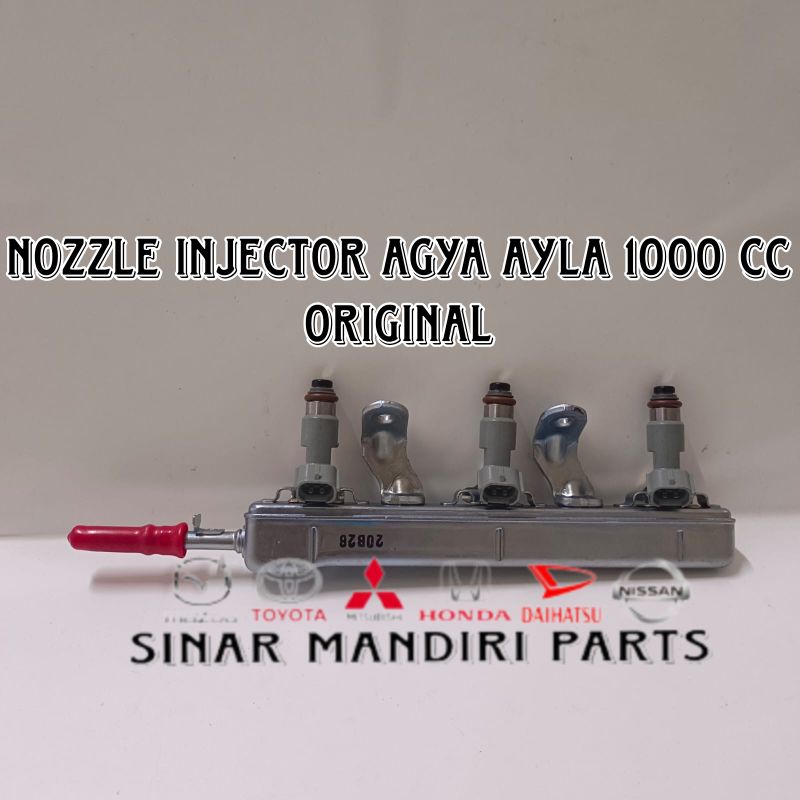 nozzle injector agya ayla 1000Cc original komplit