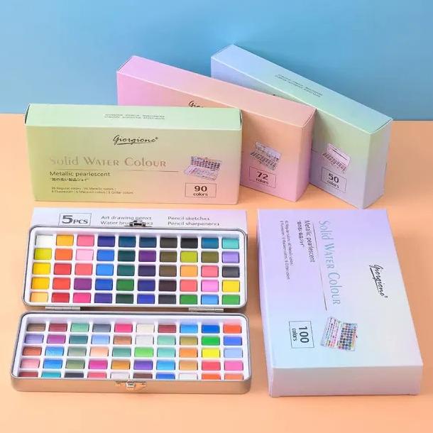 

Giorgione Solid Water Color Metallic Pearescent 50 colors