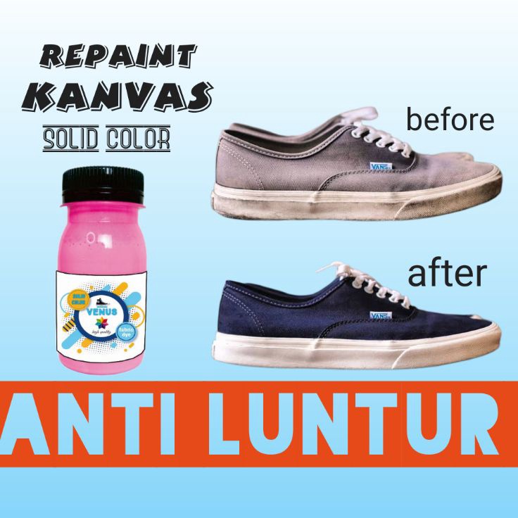 

[KODE PRODUK CQ7U83645] CAT SEPATU KHUSUS UNTUK BAHAN KANVAS. KAIN. LEVIS SEPATU. BULUDRU. DLL TIDAK LUNTUR