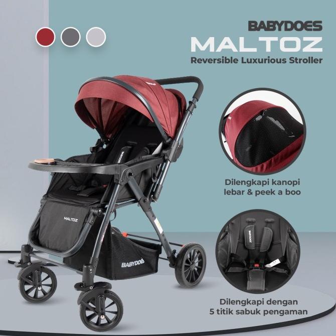 Stroller Baby Does / BabyDoes CH-BL 821 Maltoz Reversible