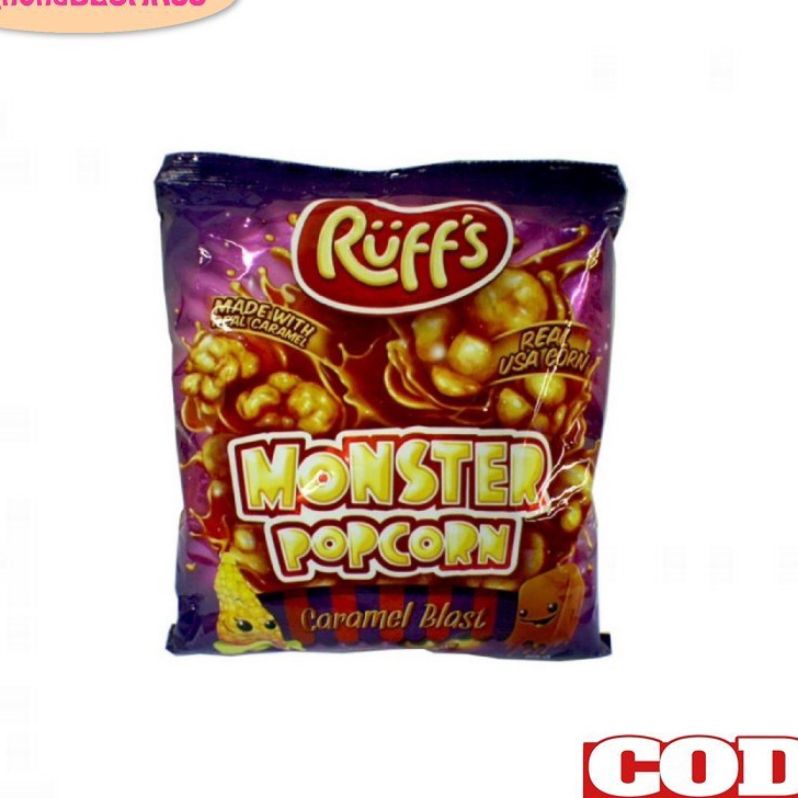 [KODE PRODUK LVMFY7788] Master Popcorn Caramel 70gr Ruffs / Cemilan Pop Corn