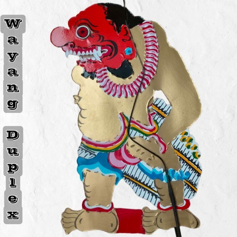 wayang kertas buto punuk