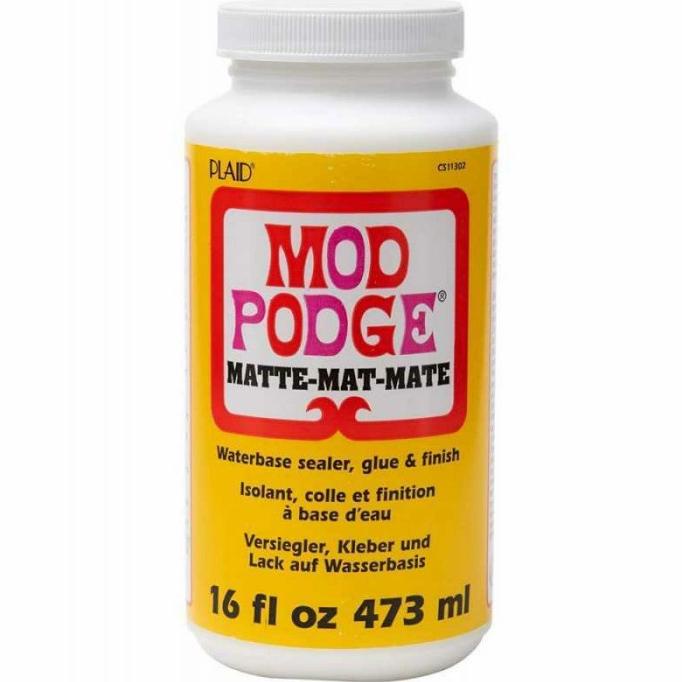 

Modpodge glue matte. Mod Podge