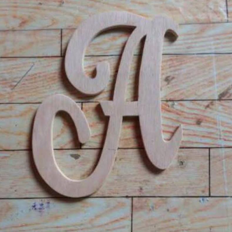 New Huruf Dekorasi/Huruf Inisial Resepsi Pernikahan Font Custom 10Cm