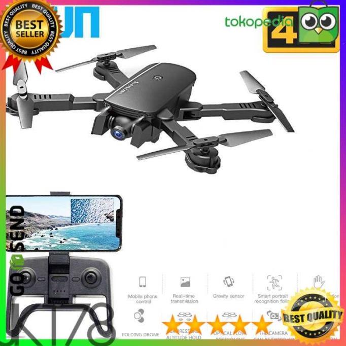 Zwn Falcon Quadcopter Drone R8 Wifi Fpv Dual Camera 1080P - 1808