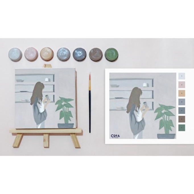 

Hening art set / paint by number / art set
