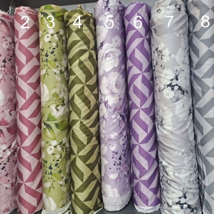 XGDZ4490㊋ Bahan Kain Armani Silk / Armani Silk Motif / Armani Silk ㊥