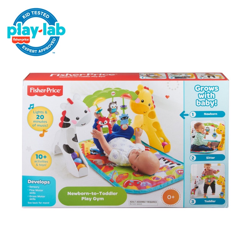 Fisher-Price Newborn-to-Toodler Play Gym - Matras Tidur Bermain Anak