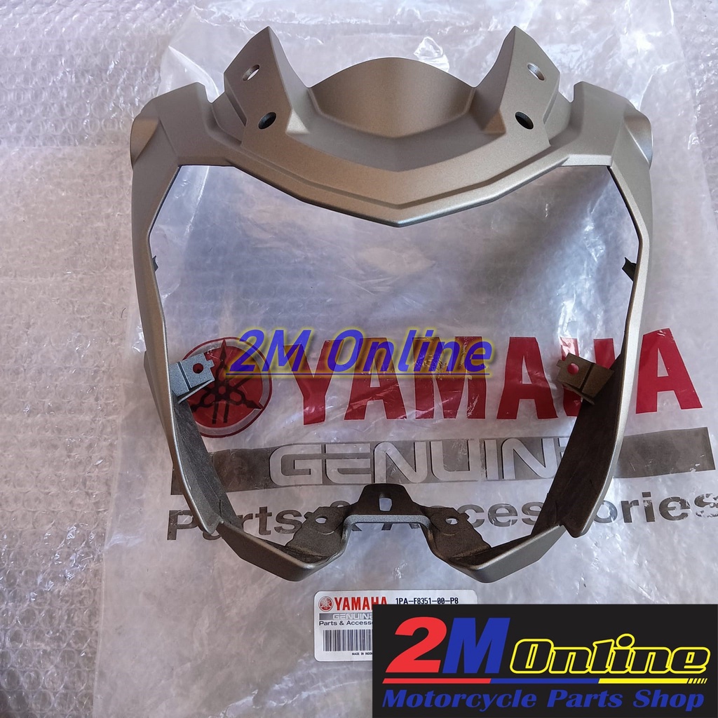 1PA-F8351-00-P8 Batok Depan New Vixino NVL Silver Doff Ori YGP
