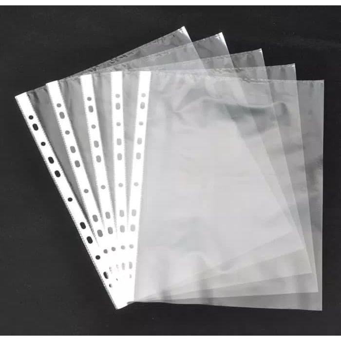 

Terlaris Rak Sheet Protector Plastik Pocket F4 Folio Isi 100 Lembar